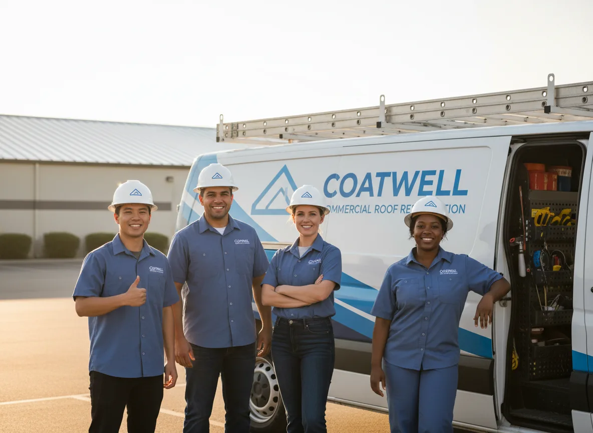 Commercial roof coating company in Driggs, ID